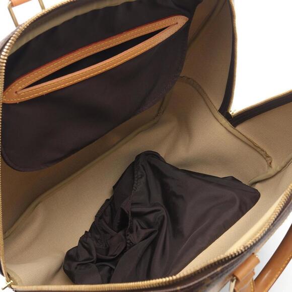 LOUIS VUITTON Brown Monogram Leather Boston Bag - Picture 3 of 10